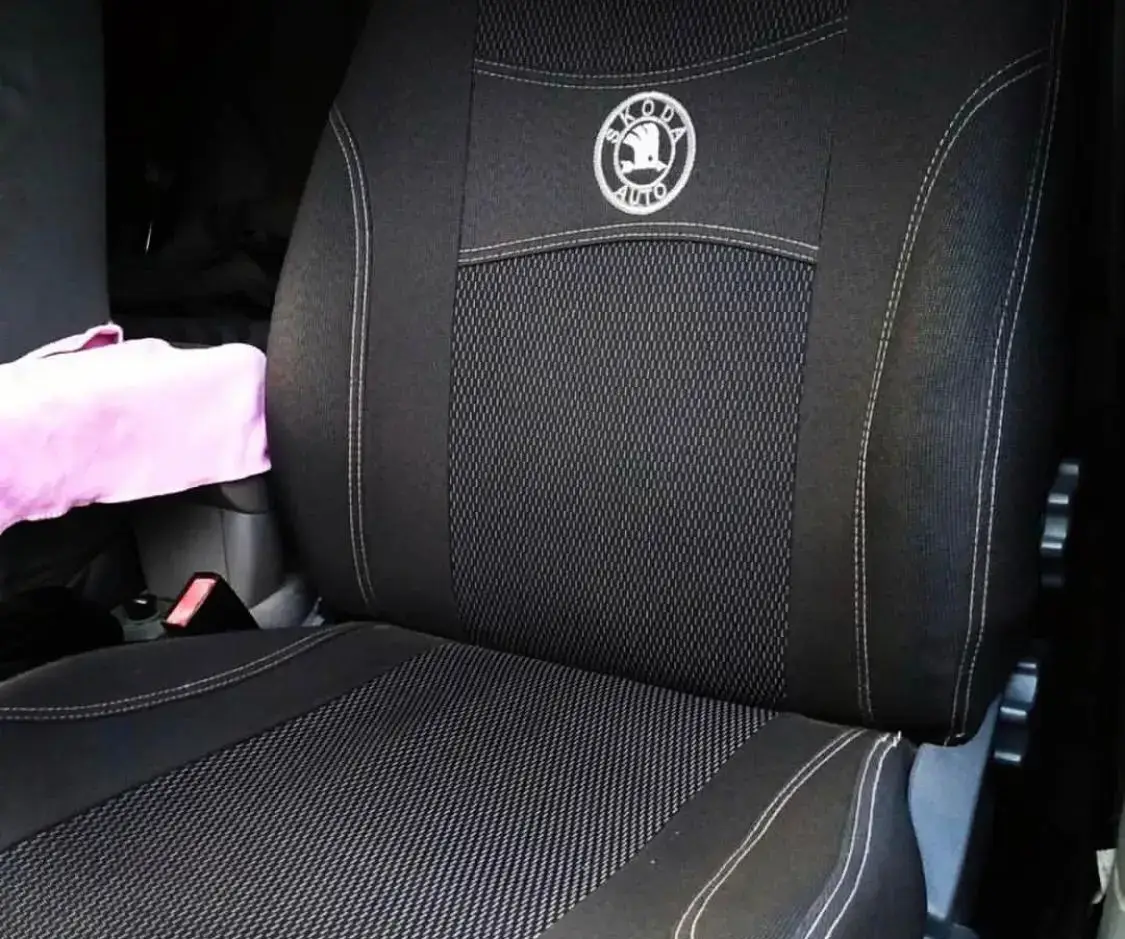 Чохли салону автомобіля Skoda Octavia A5, A5 NEW 2004-2012 Чорні "Авто Світ", фото 1