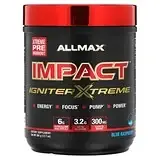 ALLMAX, IMPACT Igniter Xtreme, Pre-Workout, Blue Raspberry, 12.7 oz (360 g) в Украине