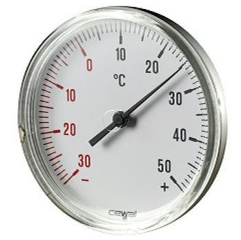 Термометр CEWAL d=63 - 30/50°C, 50мм фронтальний (51813)