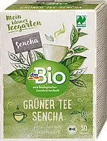 Органический, зеленый чай dm Bio Naturand, Grüner Tee Sencha, 75 гр