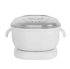 Воскоплав SS-001A на 100 Вт. (400мл.) з керамічним покриттям усередині для підготовки воску до депіляції Білий