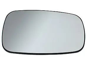 Renault Clio III (05-09) лівий вкладиш дзеркала з підігрівом 7701044083, Рено Кліо 3