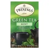 Twinings, Зеленый чай, мята, 20 чайных пакетиков, 40 г (1,41 унции) Днепр
