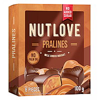 Nutlove Pralines - 100g Milk Chocolate Nufat
