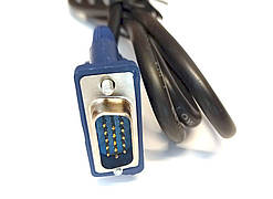 Кабель VGA на VGA для комп'ютера монітора ноутбука дріт довжина 1.0 метр (VGA/1.0 m)