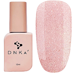 Рідкий акригель DNKa Liquid Acrygel №0006 Shine Peach, 12 мл персиковий зі сріблом