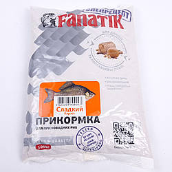 Прикормка на карася Fanatik 1кг Солодкий Карась прикормка для рибалки