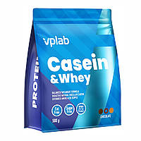 Сывороточный Протеин и Мицеллярный Казеин Casein & Whey - 500г Шоколад