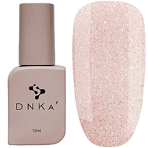 Рідкий акригель DNKa Liquid Acrygel №0002 Creme Brulee, 12 мл беж зі сріблом