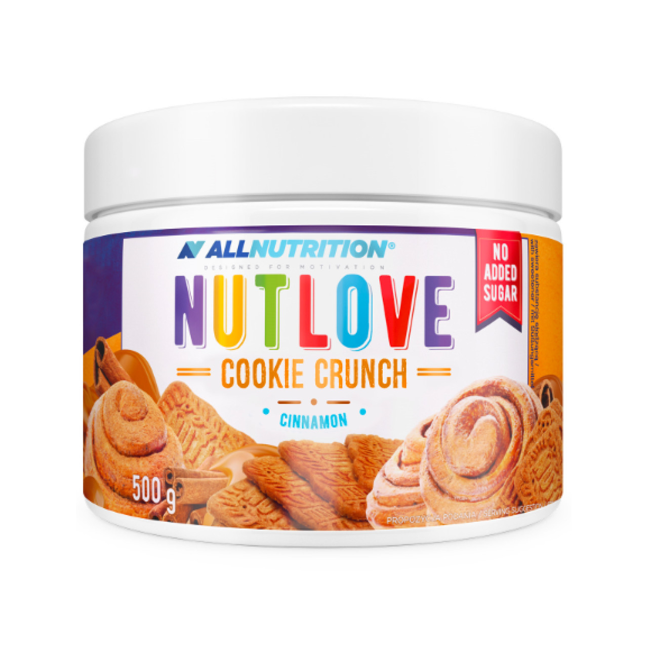 Nutlove Cookie Crunch - 500g Cinamon - фото 1 - id-p2093349560