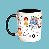 Чашка-подарунок Stray Kids/Стрей Кідс, кружка Орігамі, фото 4