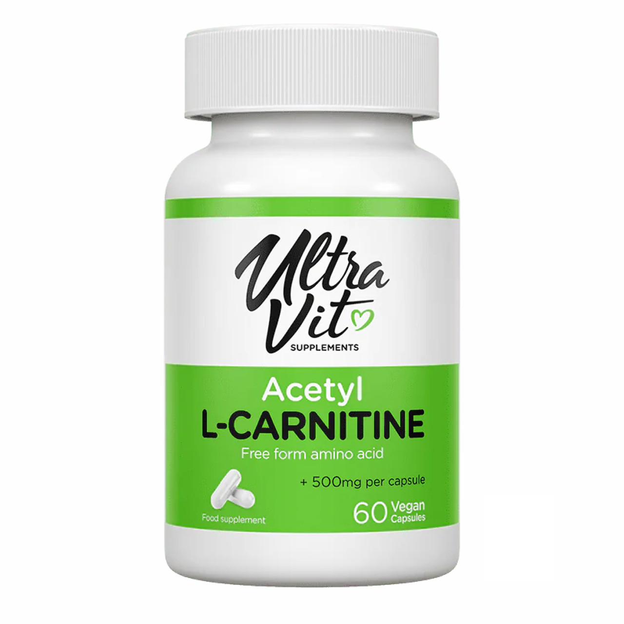 Ацетил- Л-Карнітин Acetyl-L-Carnitine - 60 капсул