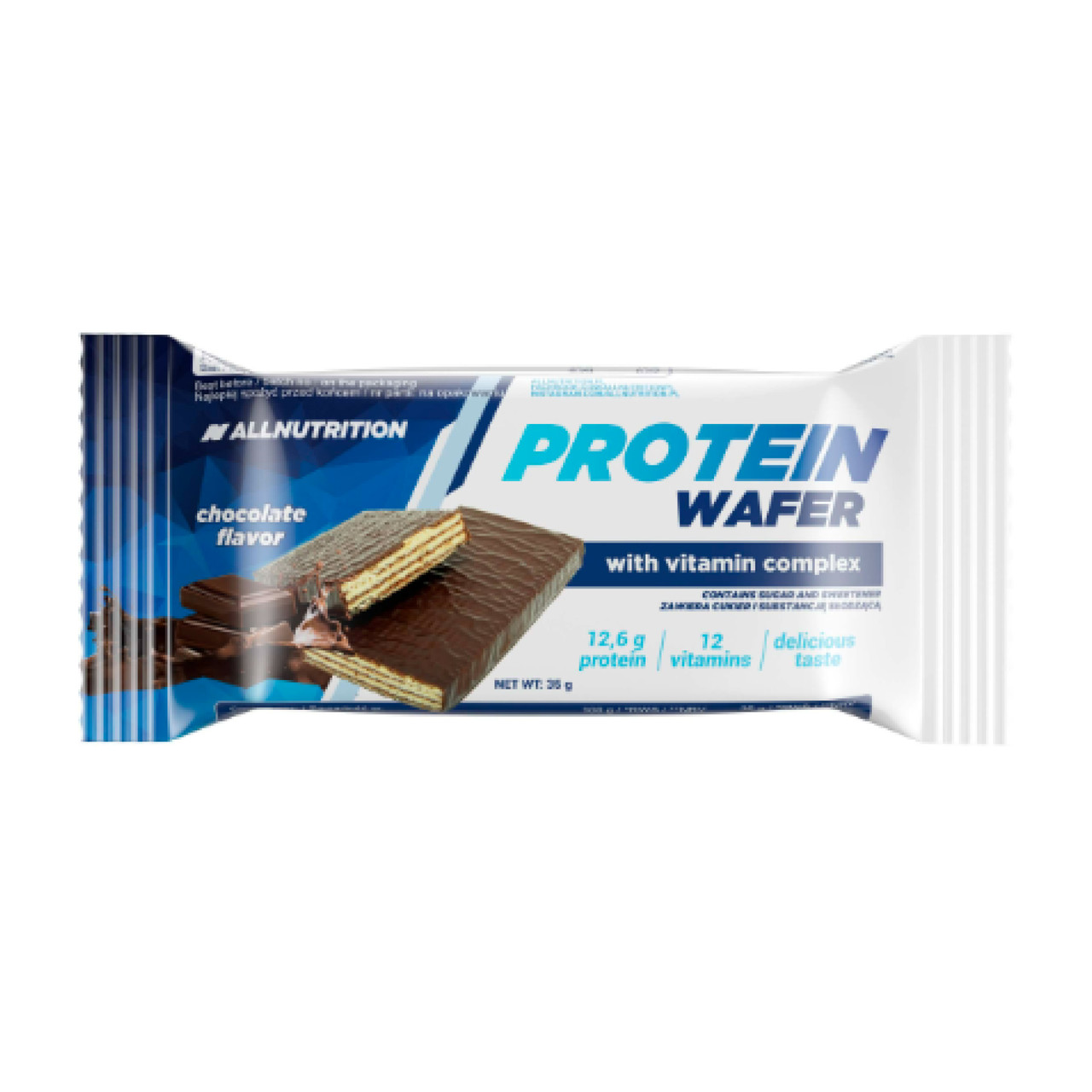 Protein Wafer - 32x35g Chocolate - фото 1 - id-p2093349578