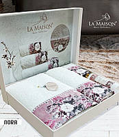 Подарочный набор полотенец La Maison, 3 шт. с ароматом Nora