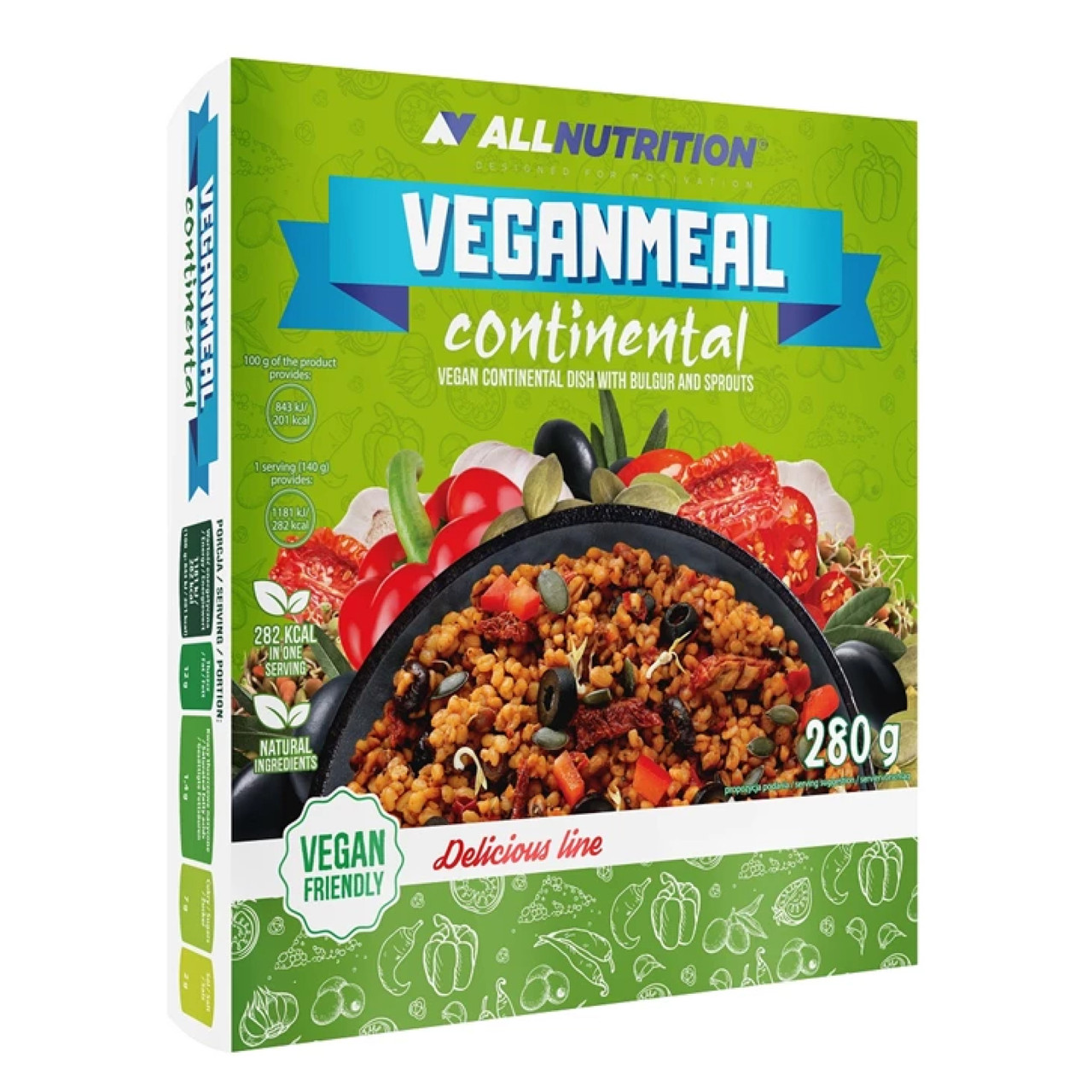 VeganMeal Continental - 280g - фото 1 - id-p2093351792