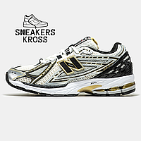 Женские кроссовки New Balance M1906 Gold Silver, Демисезонные кроссовки Нью Беленс 1906 серые