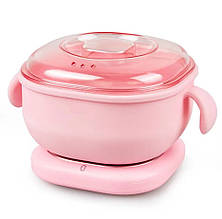 Воскоплав SS-001A на 100 Вт. (400мл.) для підготовки воску до депіляції Рожевий