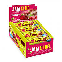 Питательные Батончики Jam Club – 24x40г Мюсли с Малиновым джемом