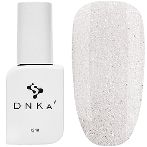 Рідкий акригель DNKa Liquid Acrygel №0007 Milky Way, 12 мл молочний зі сріблом