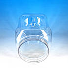 ПЕТ Банку квадратна 3 л. з Білой кришкою 110 мм., фото 3