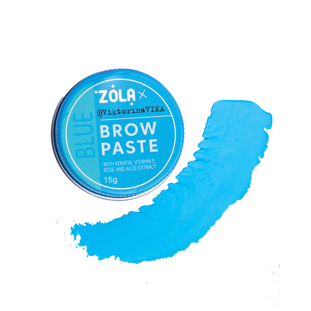 Zola Brow Paste Victorina Vika Контурна паста для брів | Блакитна