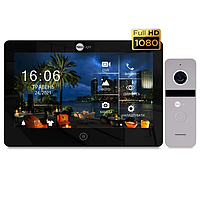 WI FI Комплект відеодомофона MEZZO HD WF Black/SOLO FHD Silver