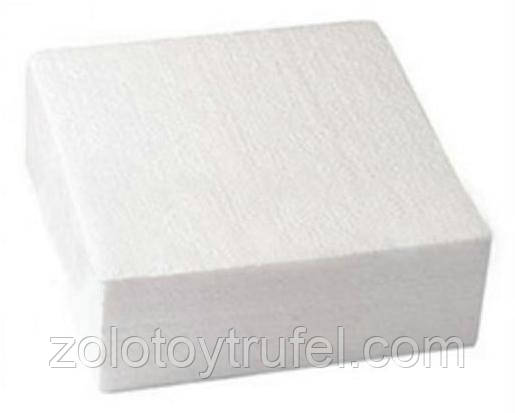 Муляж для торта 36*36 см h 10 см з пінопласту, фото 1