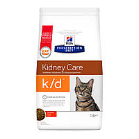 Hill's (Хилс) Prescription Diet K/D Kidney Care для кошек курица 5кг