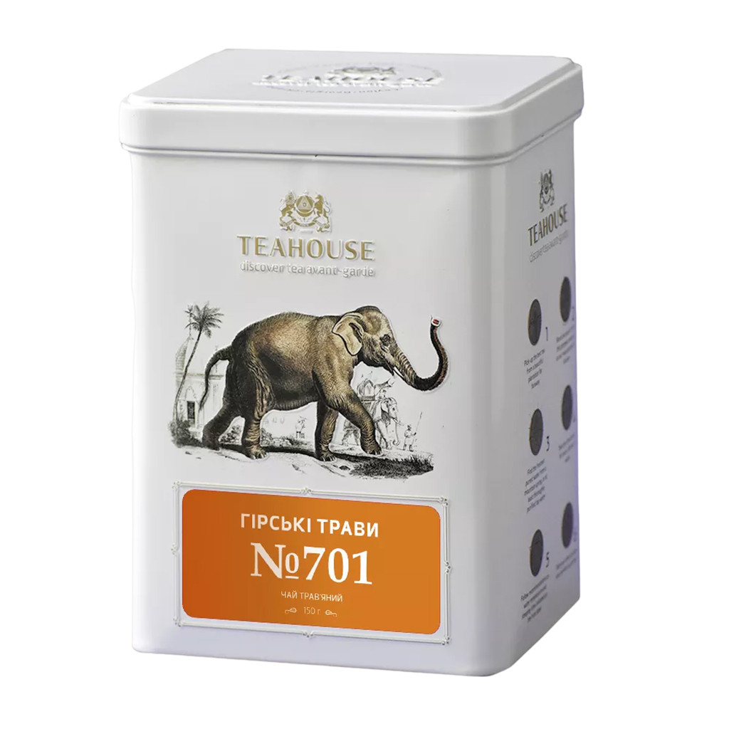 Чай розсипний Teahouse Гірські трави в банці 150 г