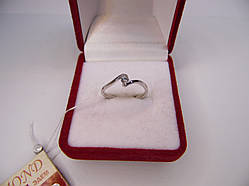 Жіноче кільце з діамантом, Розмір 17