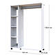 Гардеробна стійка 100х42х129 см. Біла, Д1, фото 5
