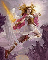 Набір для творчості алмазна картина Богиня Ніка Strateg розміром 40х50 см (SK74143) (SK74143)