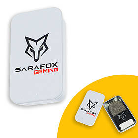 Металева коробочка бокс Sarafox для зберігання ігрових напальчників 1 шт.