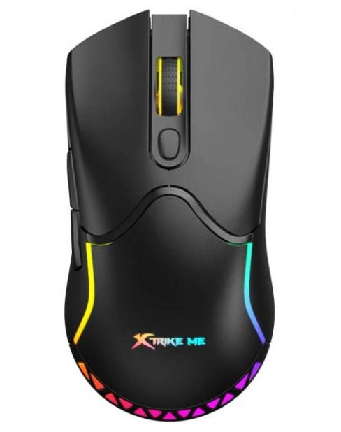 Миша комп'ютерна ігрова XTRIKE ME GW-610 з комбінованим підключенням з RGB підсвічуванням