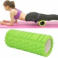 Масажний ролик для йоги та фітнесу, рельєфний валик для масажу спини, шиї та ніг 44Y21OX