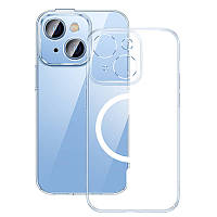 Чехол Baseus Crystal Series Magnetic Case For iPhone 14 Max Transparent ARJC010002