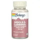 Solaray, Индол-3-карбинол с крестоцветными овощами, 100 мг, 30 растительных капсул в Украине