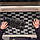 Килимок для клавіатури/ігрової миші, чорний/сірий,40х80 см BLÅSKATA, фото 2