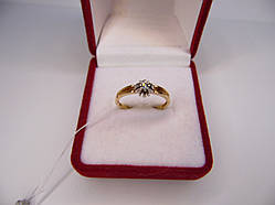 Жіноче кільце з діамантом, Розмір 18