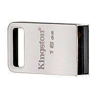 Флеш-накопитель Kingston DTMicro 16GB (USB 2.0) Metal