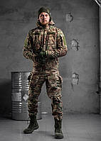 Осінній тактичний костюм мультикам softshel, Костюм із кишенями під магазини, Тактичний бойовий костюм, XXL