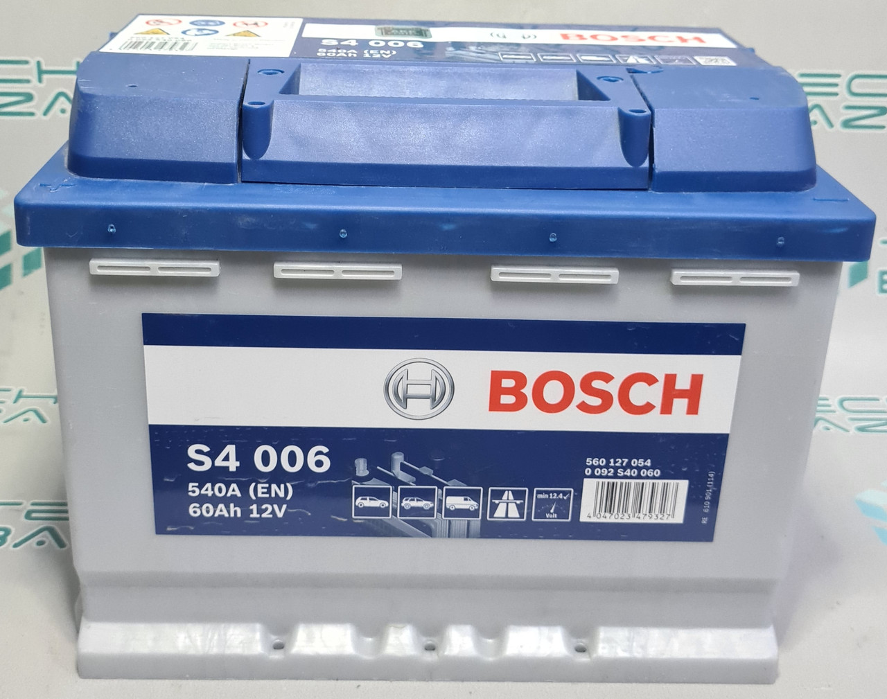 Акумулятор 60 Ah 540A S4 BOSCH 242x175x190 +L
