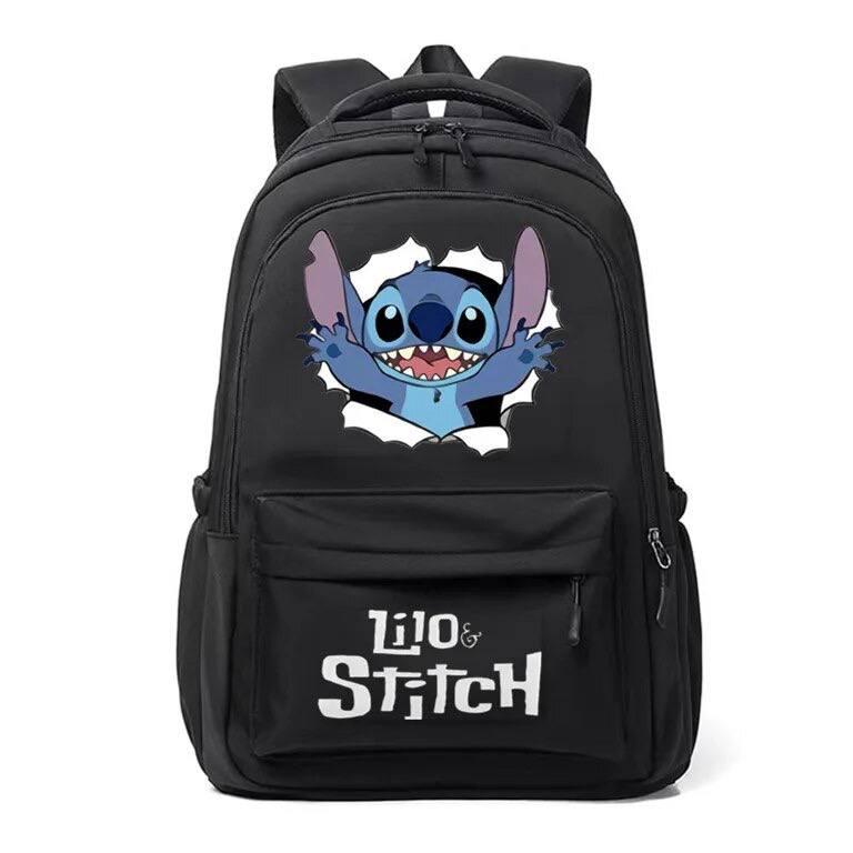 Рюкзак для дівчинки зі Стичем (Stitch) чорний