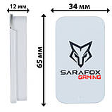 Металева коробочка бокс Sarafox для зберігання ігрових напальчників 1 шт., фото 6