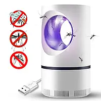 Электрическая лампа - уничтожитель комаров и насекомых Mosquito Killer JB-666 Лампа-ловушка от USB