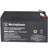 Батарея акумуляторна свинцево-кислотна  Westinghouse 12V, 7Ah(1шт)