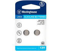 Лужна батарейка Westinghouse Alkaline "таблетка" LR54 AG10 2шт/уп blister (102028)