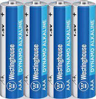 Лужна батарейка Westinghouse Dynamo Alkaline AАA/LR03 4шт/уп shrink CH