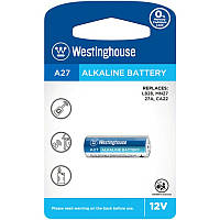 Лужна аварійна батарейка Westinghouse Remote Control Alkaline A27 12V 1шт/уп blister (102026)