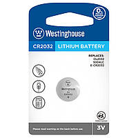 Литиевая батарейка Westinghouse Lithium "таблетка" 3 V CR2032 1шт/уп blister CH